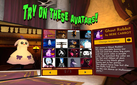 2023 Winner of the VRChat Halloween Avatar Contest